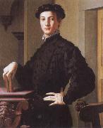 Agnolo Bronzino Portrait of a Young Man oil painting on canvas